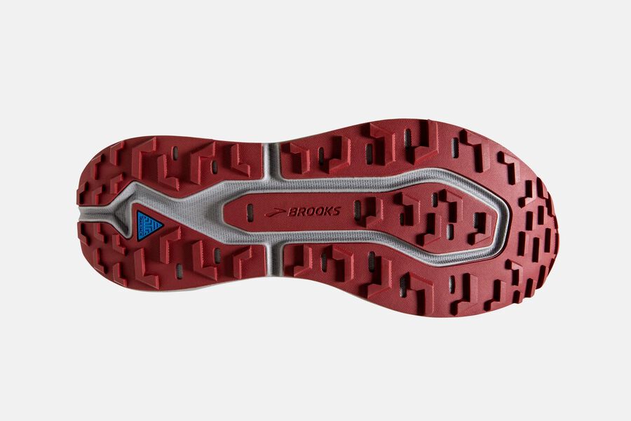 Brooks Caldera 5 Trail Löparskor Herr - Röda/Silver/Svarta - 6047-PNGUH